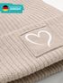 Kinder Beanie Mädchen Print Strickmütze Herz Aufdruck Geschenkidee Winter Weihnachten Advent SpecialMe®preview