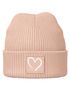 Kinder Beanie Mädchen Print Strickmütze Herz Aufdruck Geschenkidee Winter Weihnachten Advent SpecialMe®preview