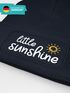 Kinder Beanie Mädchen Schriftzug Little Sunshine Patch Aufdruck Print Wintermütze Strickmütze SpecialMe®preview