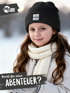 Kinder Beanie Mädchen Spruch Lustig Mini Boss Aufdruck Grafik Print Strickmütze Winter  Moonworks®preview