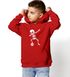 Kinder Hoodie Fußball Dabbing Skelett Jungen Sport Hobby Fußballverein Jungengeschenke Moonworks®preview