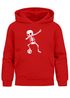 Kinder Hoodie Fußball Dabbing Skelett Jungen Sport Hobby Fußballverein Jungengeschenke Moonworks®preview