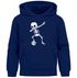 Kinder Hoodie Fußball Dabbing Skelett Jungen Sport Hobby Fußballverein Jungengeschenke Moonworks®preview