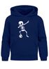 Kinder Hoodie Fußball Dabbing Skelett Jungen Sport Hobby Fußballverein Jungengeschenke Moonworks®preview