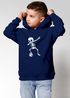 Kinder Hoodie Fußball Dabbing Skelett Jungen Sport Hobby Fußballverein Jungengeschenke Moonworks®preview