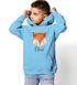 Kinder Hoodie Jungen Aufdruck Fuchs Bär Tiermotive Jungengeschenke personalisiert mit Namen SpecialMe®preview