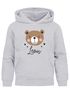 Kinder Hoodie Jungen Aufdruck Fuchs Bär Tiermotive Jungengeschenke personalisiert mit Namen SpecialMe®preview