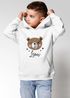 Kinder Hoodie Jungen Aufdruck Fuchs Bär Tiermotive Jungengeschenke personalisiert mit Namen SpecialMe®preview