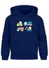 Kinder Hoodie Jungen Aufdruck Traktor Bagger Baustelle Fahrzeuge Jungengeschenke Moonworks®preview