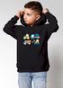 Kinder Hoodie Jungen Aufdruck Traktor Bagger Baustelle Fahrzeuge Jungengeschenke Moonworks®preview