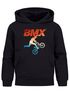 Kinder Hoodie Jungen BMX Fahrrad Geschenk für Radfahrer Rad Sport Mountainbike Jungengeschenke Moonworks®preview