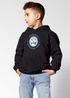 Kinder Hoodie Jungen Einschulung 2025 personalisiert mit Name und Einschulungsjahr Jungengeschenke Erstklässler Moonworks®preview