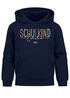 Kinder Hoodie Jungen Einschulung 2025 Schulkind mit Name und Jahreszahl personalisierte Geschenke für Schulanfänger SpecialMe®preview