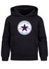 Kinder Hoodie Jungen Einschulung 2025 Stern Design Schulkind mit Wunschname personalisiert Jungengeschenke Schulstart Moonworks®preview