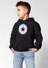 Kinder Hoodie Jungen Einschulung 2025 Stern Design Schulkind mit Wunschname personalisiert Jungengeschenke Schulstart Moonworks®preview
