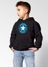Kinder Hoodie Jungen Einschulung 2025 Stern personalisiert mit Name Geschenke zur Einschulung Moonworks®preview