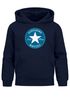 Kinder Hoodie Jungen Einschulung 2025 Stern personalisiert mit Name Geschenke zur Einschulung Moonworks®preview