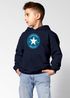 Kinder Hoodie Jungen Einschulung 2025 Stern personalisiert mit Name Geschenke zur Einschulung Moonworks®preview