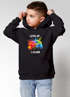 Kinder Hoodie Jungen Einschulung 2026 Gaming Print Geschenkidee Gamer Zocker Spruch Lustig Level Up Erste Klasse Moonworks®preview