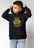 Kinder Hoodie Jungen Einschulung 2026 Jahreszahl personalisierbar Dabbing Dino Bääm Geschenkidee Schulanfänger Moonworks®preview
