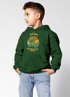 Kinder Hoodie Jungen Einschulung 2026 Jahreszahl personalisierbar Dabbing Dino Bääm Geschenkidee Schulanfänger Moonworks®preview