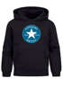 Kinder Hoodie Jungen Einschulung 2026 Stern personalisiert mit Name Geschenke zur Einschulung Moonworks®preview