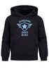 Kinder Hoodie Jungen Einschulung personalisiert Schriftzug Schulkind 2025 Jahreszahl und Name anpassbar Jungengeschenke Moonworks®preview