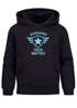 Kinder Hoodie Jungen Einschulung personalisiert Schriftzug Schulkind 2025 Jahreszahl und Name anpassbar Jungengeschenke Moonworks®preview