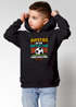 Kinder Hoodie Jungen Einschulung Spruch lustig Aufstieg in die erste Klasse personalisiert mit Schuljahr Jungengeschenke Moonworks®preview