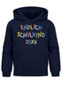 Kinder Hoodie Jungen Endlich Schulkind 2025 personalisierte Geschenke zur Einschulung mit Jahreszahl SpecialMe®preview