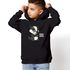 Kinder Hoodie Jungen Frechdachs Tiermotiv Kapuzenpulli mit Aufdruck Print Sweatshirt mit Kapuze Jungengeschenke Moonworks®preview