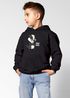Kinder Hoodie Jungen Frechdachs Tiermotiv Kapuzenpulli mit Aufdruck Print Sweatshirt mit Kapuze Jungengeschenke Moonworks®preview