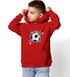 Kinder Hoodie Jungen Fußball Sport Kapuzenpulli Geschenke Junge Kinderkleidung Aufdruck Print Moonworks®preview