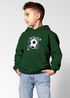 Kinder Hoodie Jungen Fußball Sport Kapuzenpulli Geschenke Junge Kinderkleidung Aufdruck Print Moonworks®preview