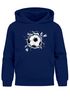 Kinder Hoodie Jungen Fußball Sport Kapuzenpulli Geschenke Junge Kinderkleidung Aufdruck Print Moonworks®preview