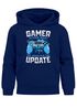 Kinder Hoodie Jungen Gaming Spruch lustig Gamer altern nicht Videospiel Konsole Jungengeschenke Moonworks®preview