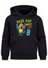 Kinder Hoodie Jungen Geburtstag Pass auf Welt Papagei personalisierter Geburtstags Hoodie mit Alter Geschenkidee für Jungen, Kinder Pullover personalisiert SpecialMe®preview