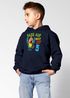 Kinder Hoodie Jungen Geburtstag Pass auf Welt Papagei personalisierter Geburtstags Hoodie mit Alter Geschenkidee für Jungen, Kinder Pullover personalisiert SpecialMe®preview