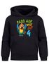 Kinder Hoodie Jungen Geburtstag Pass auf Welt Papagei personalisierter Geburtstags Hoodie mit Alter Geschenkidee für Jungen, Kinder Pullover personalisiert SpecialMe®preview