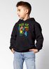 Kinder Hoodie Jungen Geburtstag Pass auf Welt Papagei personalisierter Geburtstags Hoodie mit Alter Geschenkidee für Jungen, Kinder Pullover personalisiert SpecialMe®preview