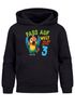 Kinder Hoodie Jungen Geburtstag Pass auf Welt Papagei personalisierter Geburtstags Hoodie mit Alter Geschenkidee für Jungen, Kinder Pullover personalisiert SpecialMe®preview