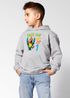Kinder Hoodie Jungen Geburtstag Pass auf Welt Papagei personalisierter Geburtstags Hoodie mit Alter Geschenkidee für Jungen, Kinder Pullover personalisiert SpecialMe®preview