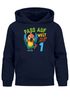 Kinder Hoodie Jungen Geburtstag Pass auf Welt Papagei personalisierter Geburtstags Hoodie mit Alter Geschenkidee für Jungen, Kinder Pullover personalisiert SpecialMe®preview