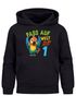 Kinder Hoodie Jungen Geburtstag Pass auf Welt Papagei personalisierter Geburtstags Hoodie mit Alter Geschenkidee für Jungen, Kinder Pullover personalisiert SpecialMe®preview