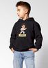Kinder Hoodie Jungen Geschenk Kampfsport Kapuzenpullove mit Namen personalisierte Jungengeschenke Grafik Print Moonworks®preview