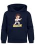 Kinder Hoodie Jungen Geschenk Kampfsport Kapuzenpullove mit Namen personalisierte Jungengeschenke Grafik Print Moonworks®preview