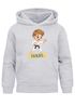 Kinder Hoodie Jungen Geschenk Kampfsport Kapuzenpullove mit Namen personalisierte Jungengeschenke Grafik Print Moonworks®preview