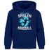 Kinder Hoodie Jungen Handball Sport Hobby Spruch Coole Jungs Geschenk Handballspieler Moonworks®preview