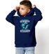 Kinder Hoodie Jungen Handball Sport Hobby Spruch Zur Schule gezwungen Geschenk Handballspieler Moonworks®preview