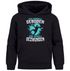 Kinder Hoodie Jungen Handball Sport Hobby Spruch Zur Schule gezwungen Geschenk Handballspieler Moonworks®preview